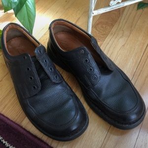 Clarks Men’s Brown Leather Shoes Size 10 (No Laces)